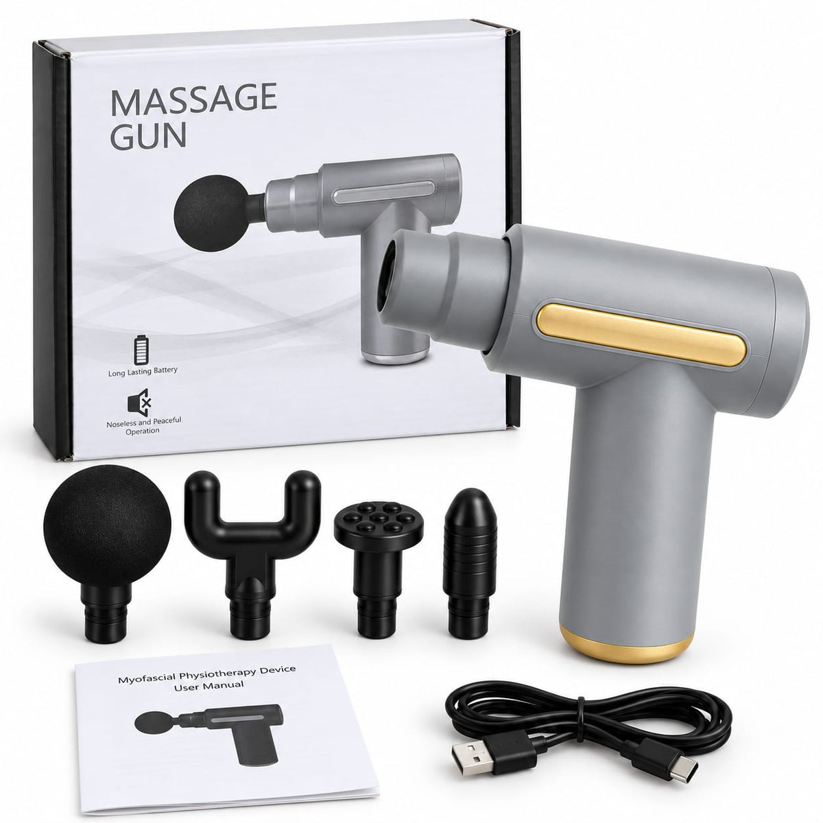 Portable Deep Tissue Massage Gun
