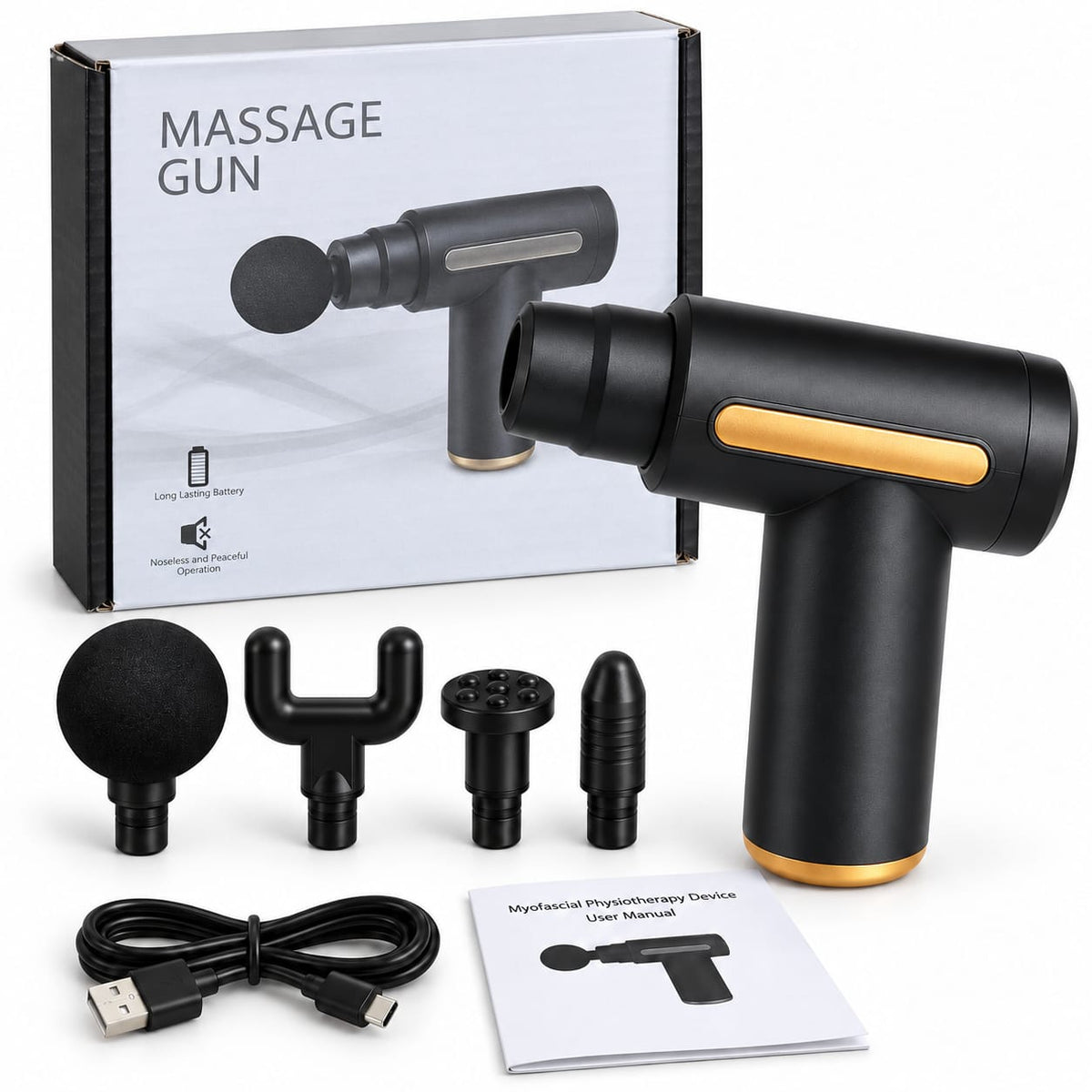 Portable Deep Tissue Massage Gun